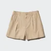 Pantalones cortos de lino y algodón para niños Pantalones cortos de lino y algodón para niños