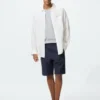 Pantalones cortos de mezcla de lino para hombre | 9,5″ Pantalones cortos de mezcla de lino para hombre | 9,5″