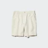 Pantalones cortos de mezcla de lino para hombre | 9,5″ Pantalones cortos de mezcla de lino para hombre | 9,5″