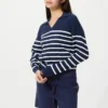 Pantalones cortos de punto acanalado lavables para mujer