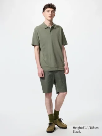 Pantalones cortos elásticos ajustados para hombre | 9″