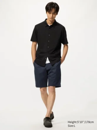 Pantalones cortos elásticos ajustados para hombre | 9″
