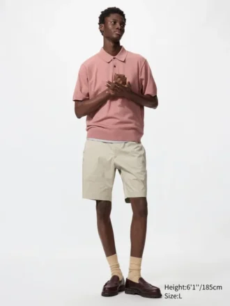 Pantalones cortos elásticos ajustados para hombre | 9″