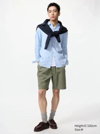 Pantalones cortos elásticos unisex | 20 cm