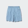 Pantalones cortos elásticos unisex | Denim | 20 cm