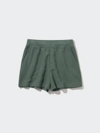 Pantalones cortos Ultra Stretch fáciles de llevar con tejido de gofre para mujer