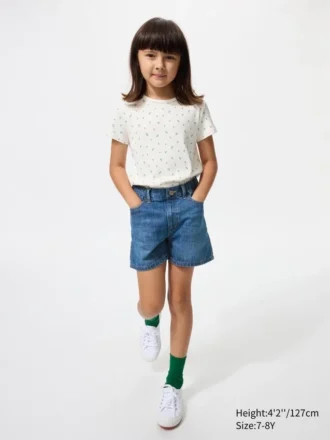 Pantalones cortos vaqueros para niños