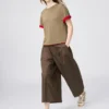 Pantalones culotte de algodón para mujer Pantalones culotte de algodón para mujer