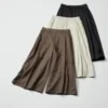 Pantalones culotte de algodón para mujer Pantalones culotte de algodón para mujer