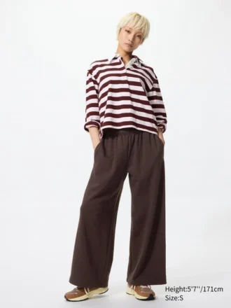 Pantalones de chándal anchos para mujer