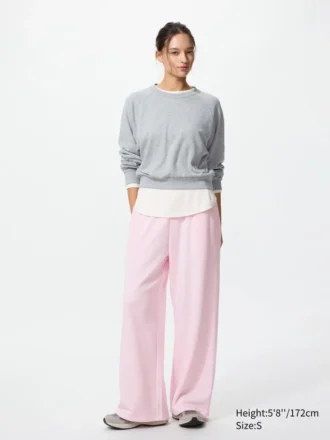 Pantalones de chándal anchos para mujer