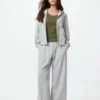 Pantalones de chándal anchos para mujer Pantalones de chándal anchos para mujer