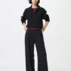 Pantalones de chándal anchos para mujer Pantalones de chándal anchos para mujer