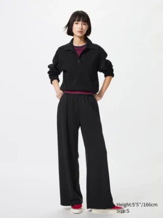 Pantalones de chándal anchos para mujer