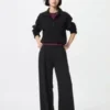 Pantalones de chándal anchos para mujer Pantalones de chándal anchos para mujer