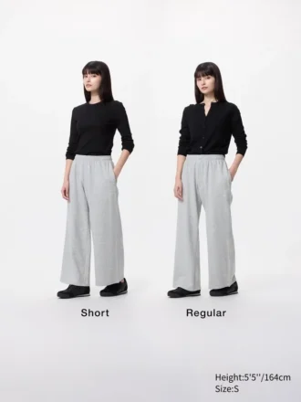 Pantalones de chándal anchos para mujer