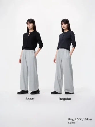 Pantalones de chándal anchos para mujer
