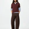 Pantalones de jersey de corte acampanado para mujer Pantalones de jersey de corte acampanado para mujer