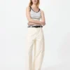 Pantalones de jersey de corte acampanado para mujer Pantalones de jersey de corte acampanado para mujer