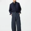 Pantalones de jersey de corte acampanado para mujer Pantalones de jersey de corte acampanado para mujer