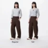 Pantalones de jersey de mujer | Talla alta
