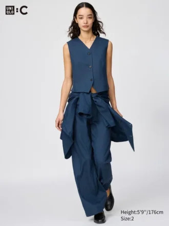 Pantalones de lino Premium Linen para mujer