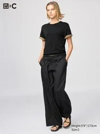 Pantalones de lino Premium Linen para mujer