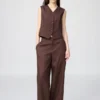 Pantalones de lino Premium Linen para mujer Pantalones de lino Premium Linen para mujer