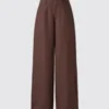 Pantalones de lino Premium Linen para mujer Pantalones de lino Premium Linen para mujer