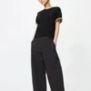 Pantalones de mujer de corte acampanado hasta el tobillo Pantalones de mujer de corte acampanado hasta el tobillo