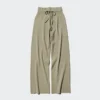 Pantalones de punto acanalados lavables para mujer Pantalones de punto acanalados lavables para mujer