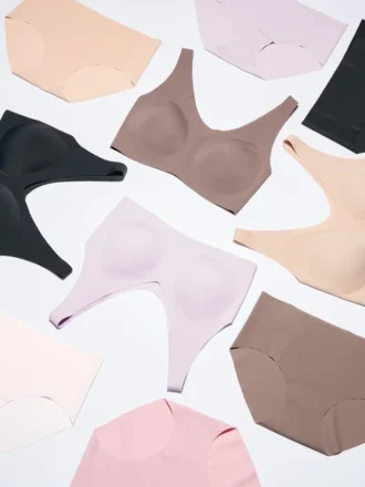 Pantalones de tiro bajo sin costuras AIRism Ultra para mujer