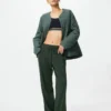 Pantalones Easy de jersey elástico para mujer | Mezcla de algodón Pantalones Easy de jersey elástico para mujer | Mezcla de algodón