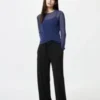 Pantalones Easy de jersey elástico para mujer | Mezcla de algodón Pantalones Easy de jersey elástico para mujer | Mezcla de algodón