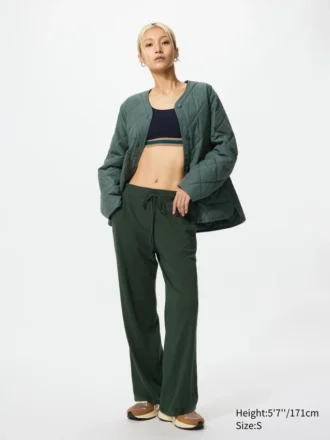 Pantalones Easy de jersey elástico para mujer | Mezcla de algodón