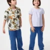 Pantalones elásticos para niños | Denim