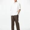 Pantalones holgados de mezcla de lino para hombre Pantalones holgados de mezcla de lino para hombre