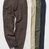 Pantalones holgados de mezcla de lino para hombre Pantalones holgados de mezcla de lino para hombre