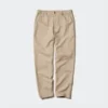 Pantalones holgados unisex de mezcla de lino