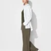 Pantalones rectos de jersey crepé para mujer Pantalones rectos de jersey crepé para mujer