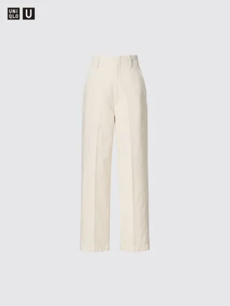 Pantalones rectos de mezclilla para mujer
