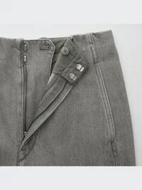 Pantalones rectos de mezclilla para mujer Pantalones rectos de mezclilla para mujer