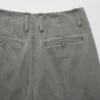 Pantalones rectos de mezclilla para mujer Pantalones rectos de mezclilla para mujer