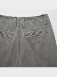 Pantalones rectos de mezclilla para mujer Pantalones rectos de mezclilla para mujer