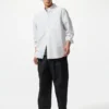 Pantalones tobilleros holgados de mezcla de lino para hombre Pantalones tobilleros holgados de mezcla de lino para hombre
