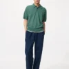 Pantalones tobilleros holgados de mezcla de lino para hombre Pantalones tobilleros holgados de mezcla de lino para hombre