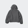 Parka corta de mezcla de algodón para mujer con pantalones cortos Parka corta de mezcla de algodón para mujer con pantalones cortos