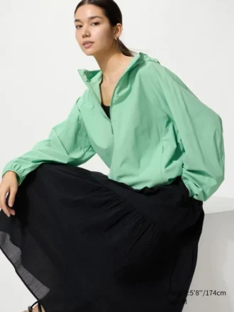 Parkas con protección UV para mujer que cabe en el bolsillo