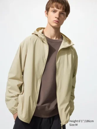 Parkas de protección UV para hombre que cabe en el bolsillo Parkas de protección UV para hombre que cabe en el bolsillo