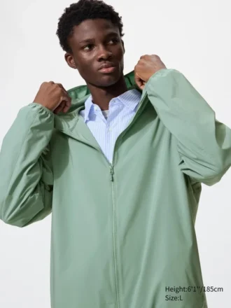Parkas de protección UV para hombre que cabe en el bolsillo